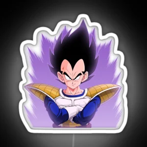 Train Insaiyan Saiyan Saga Vegeta DB DBZ DBGT DBS RGB Neon Sign