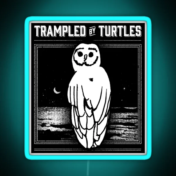 Trampled Turtles Logo Tour 2020 Malamjumat RGB Neon Sign