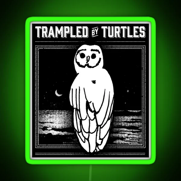 Trampled Turtles Logo Tour 2020 Malamjumat RGB Neon Sign