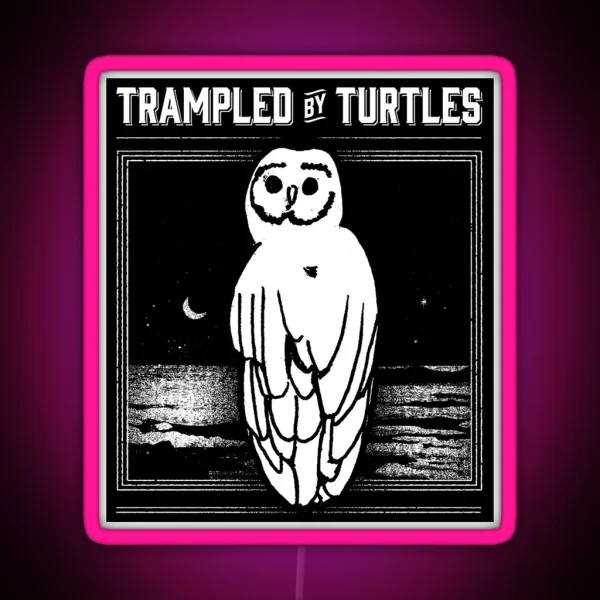 Trampled Turtles Logo Tour 2020 Malamjumat RGB Neon Sign