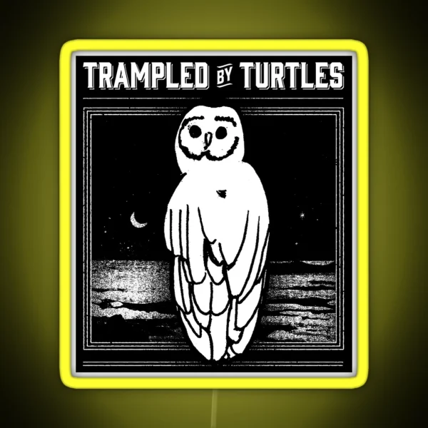 Trampled Turtles Logo Tour 2020 Malamjumat RGB Neon Sign