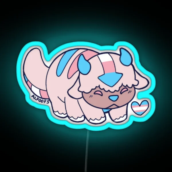 Trans Appa RGB Neon Sign