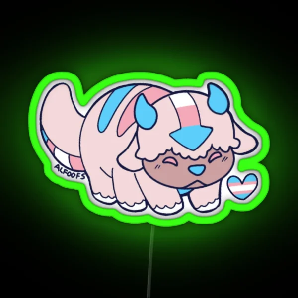 Trans Appa RGB Neon Sign