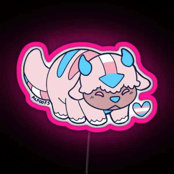 Trans Appa RGB Neon Sign