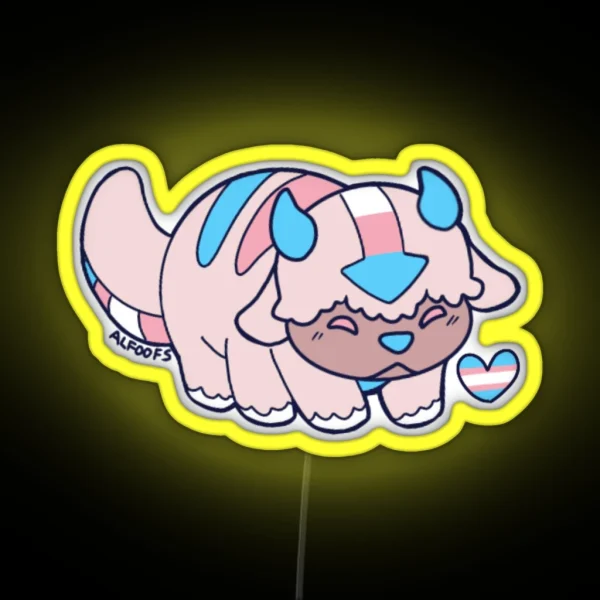 Trans Appa RGB Neon Sign