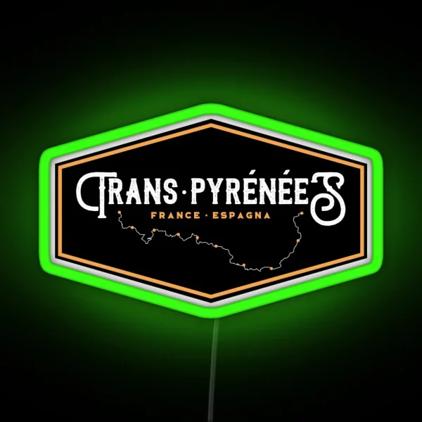 Trans Pyrenees Trail RGB Neon Sign