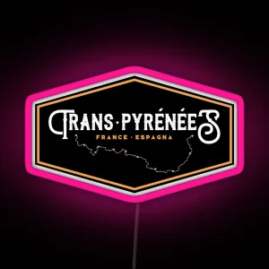 Trans Pyrenees Trail RGB Neon Sign