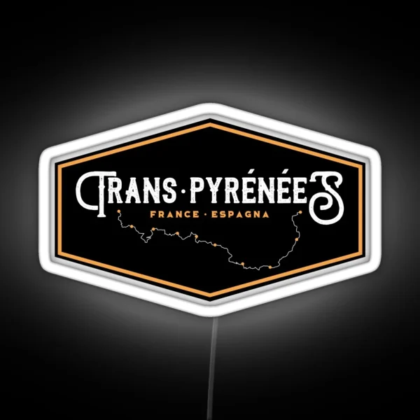 Trans Pyrenees Trail RGB Neon Sign