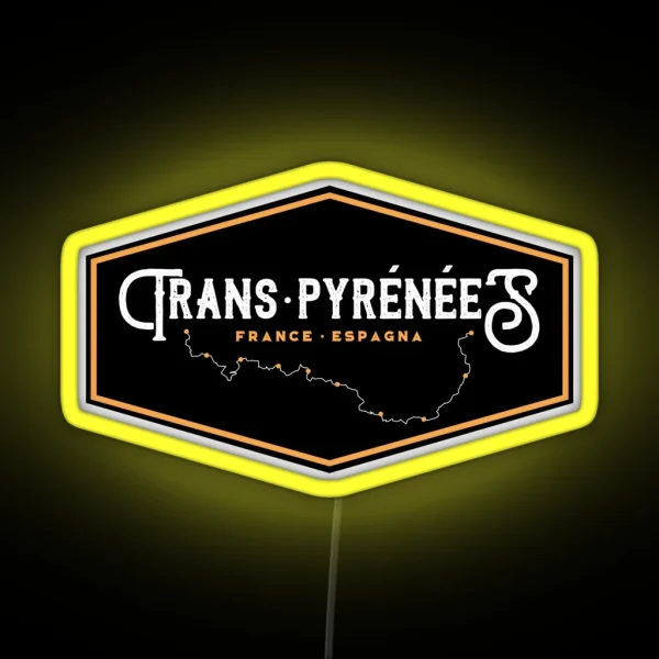 Trans Pyrenees Trail RGB Neon Sign