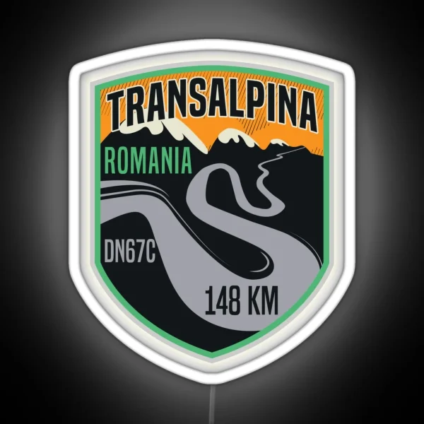 Transalpina Romania RGB Neon Sign