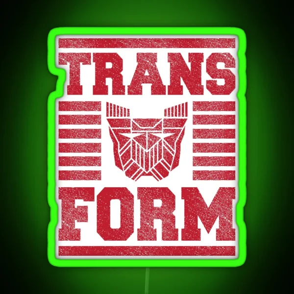 TRANSFORM RGB Neon Sign