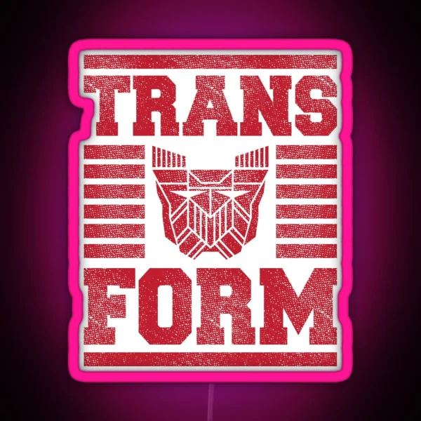TRANSFORM RGB Neon Sign