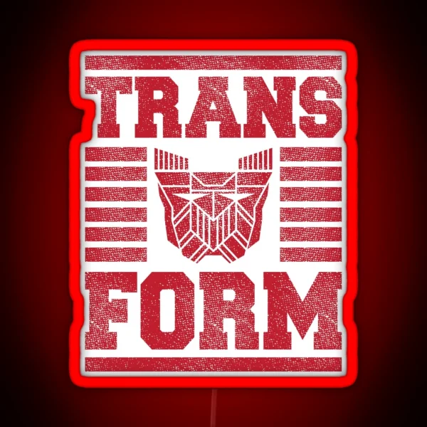 TRANSFORM RGB Neon Sign