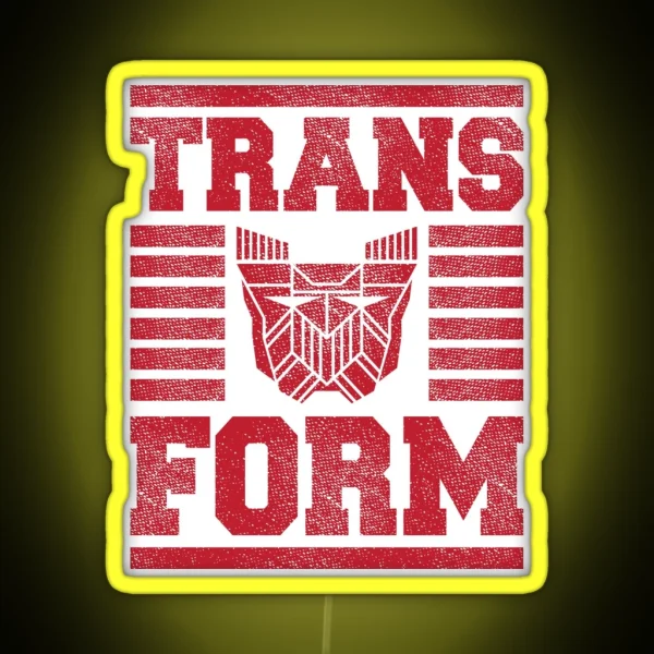 TRANSFORM RGB Neon Sign