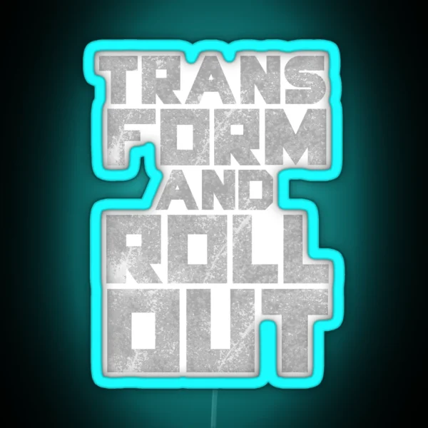 Transform RGB Neon Sign