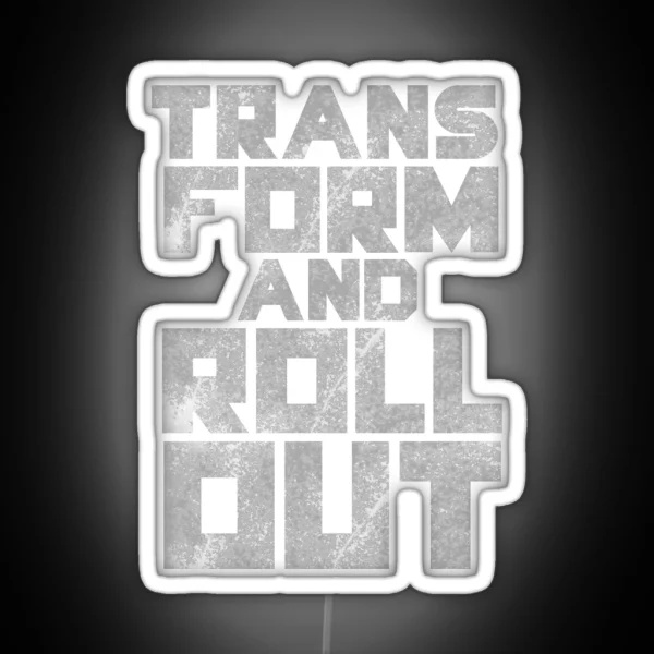 Transform RGB Neon Sign