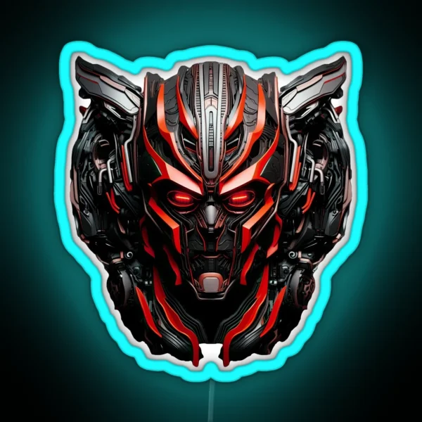 Transformer Ironhide Autobot Alien Robot Epic RGB Neon Sign