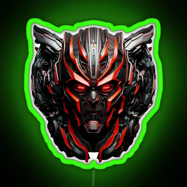 Transformer Ironhide Autobot Alien Robot Epic RGB Neon Sign