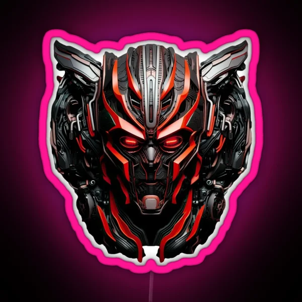 Transformer Ironhide Autobot Alien Robot Epic RGB Neon Sign