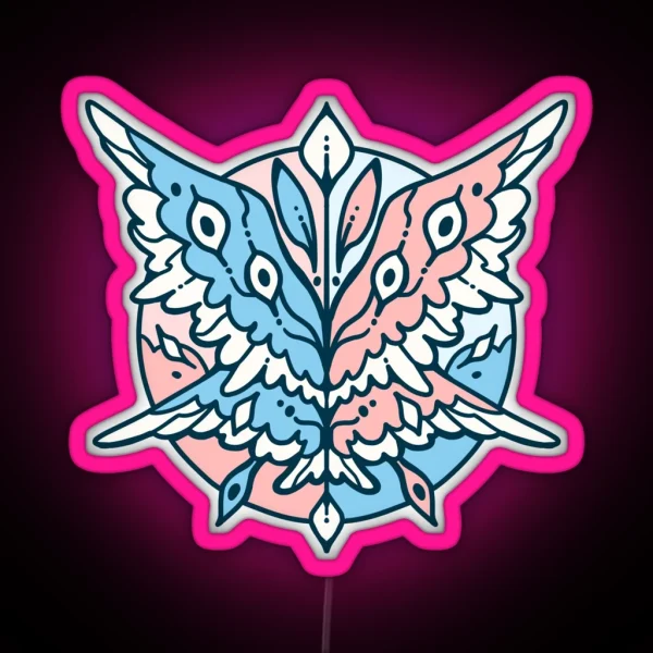 Transgender Seraph RGB Neon Sign