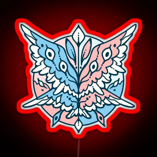 Transgender Seraph RGB Neon Sign