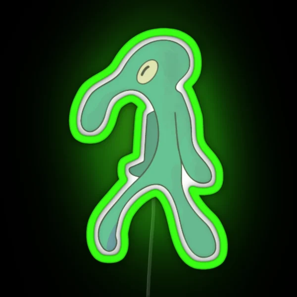 Transparent Bold And Brash RGB Neon Sign