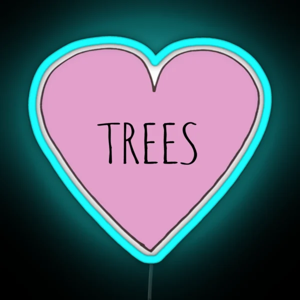 TREE LOVE RGB Neon Sign