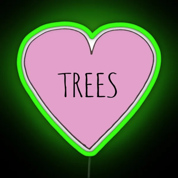 TREE LOVE RGB Neon Sign