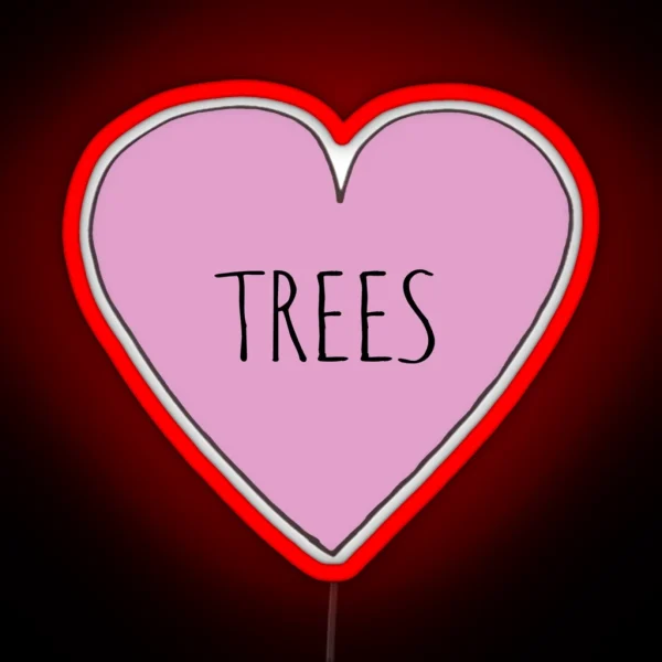 TREE LOVE RGB Neon Sign