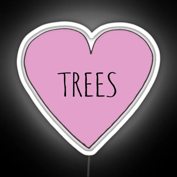 TREE LOVE RGB Neon Sign