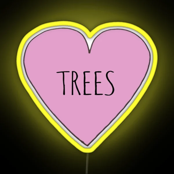 TREE LOVE RGB Neon Sign