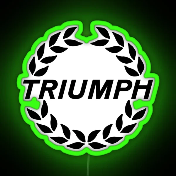 TRIUMPH CARS 1980 SIGN RGB Neon Sign