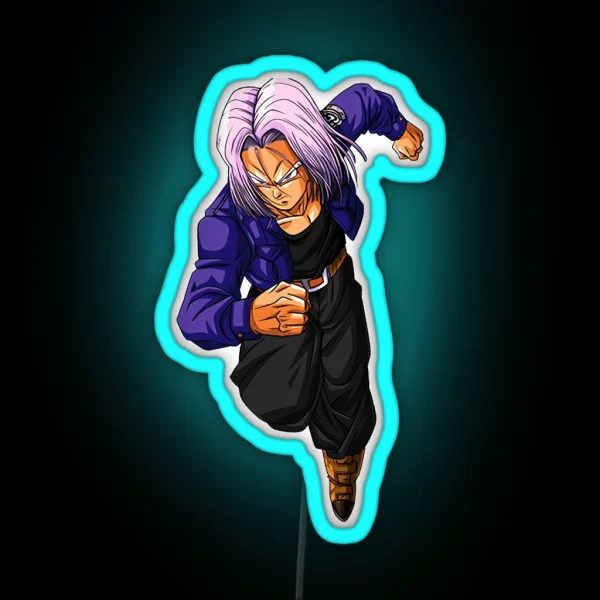 TRUNKS DBZ RGB Neon Sign
