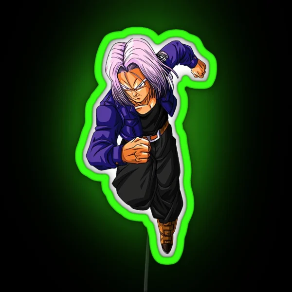 TRUNKS DBZ RGB Neon Sign