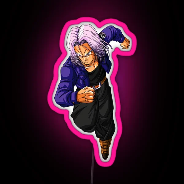 TRUNKS DBZ RGB Neon Sign