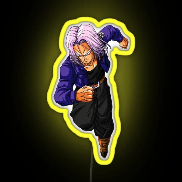 TRUNKS DBZ RGB Neon Sign