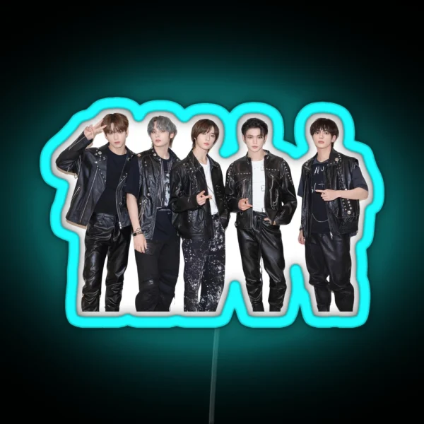 TXT KPOP RGB Neon Sign