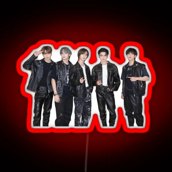 TXT KPOP RGB Neon Sign