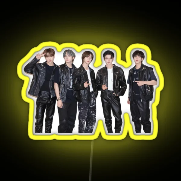 TXT KPOP RGB Neon Sign