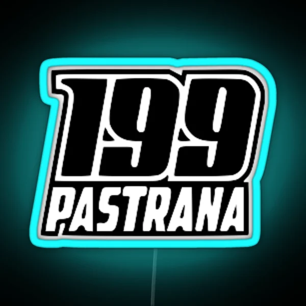 Travis Pastrana RGB Neon Sign