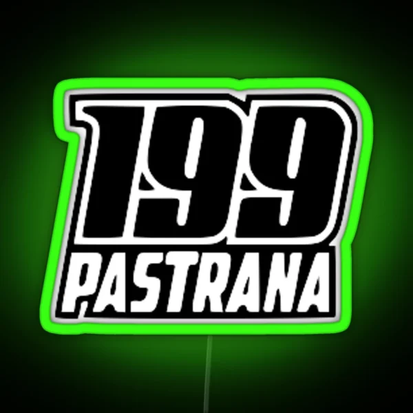 Travis Pastrana RGB Neon Sign
