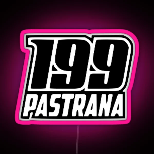 Travis Pastrana RGB Neon Sign