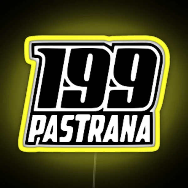 Travis Pastrana RGB Neon Sign