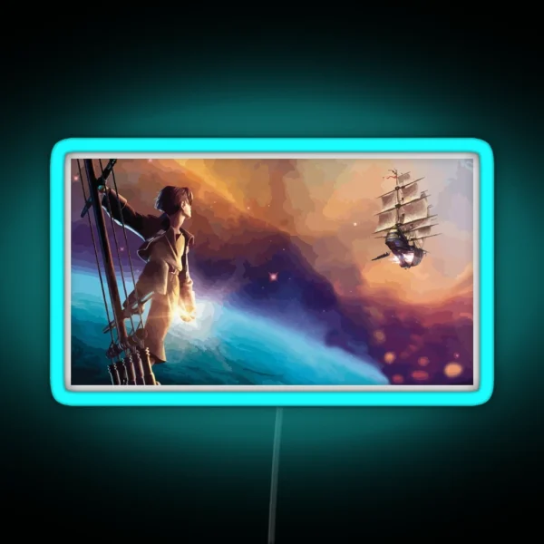 Treasure Planet RGB Neon Sign