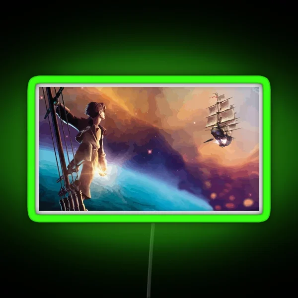 Treasure Planet RGB Neon Sign