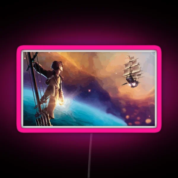 Treasure Planet RGB Neon Sign