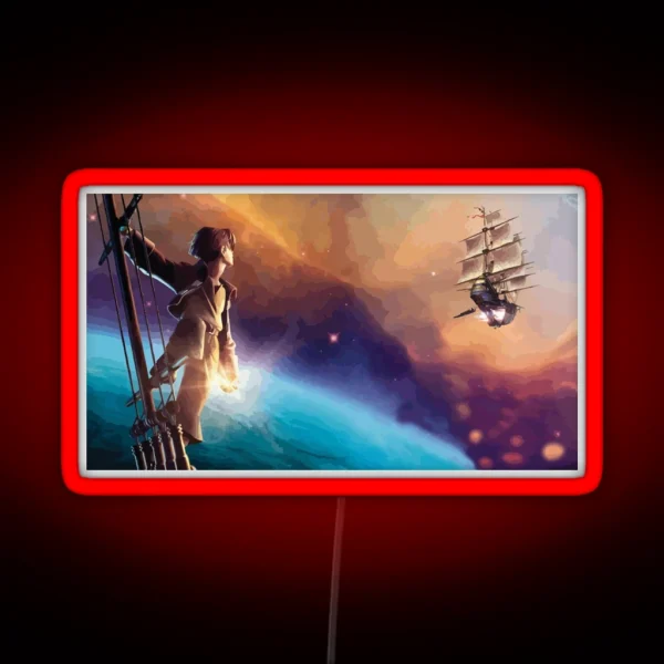 Treasure Planet RGB Neon Sign