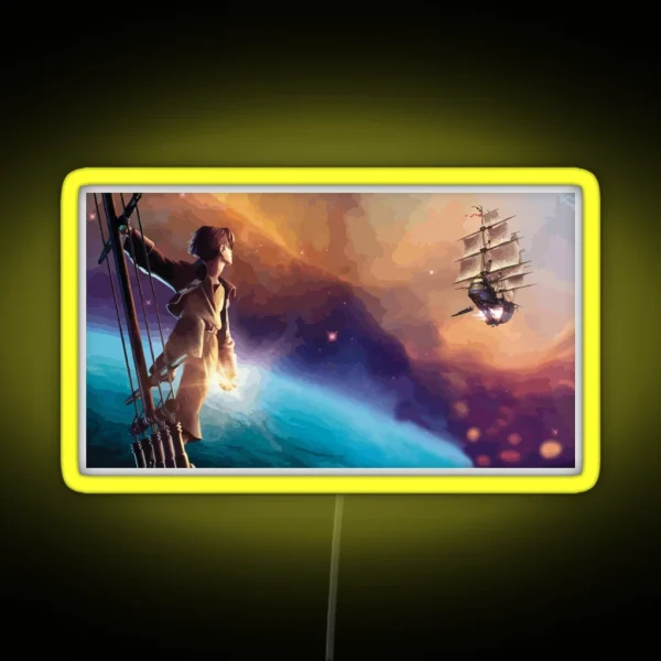 Treasure Planet RGB Neon Sign