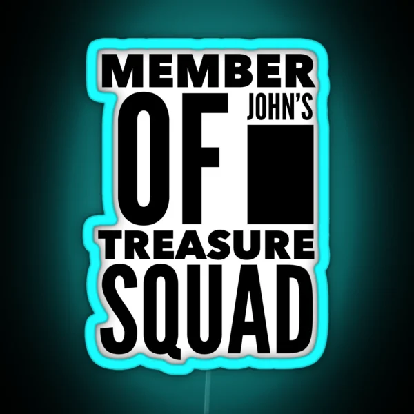 Treasure Squad Dope RGB Neon Sign