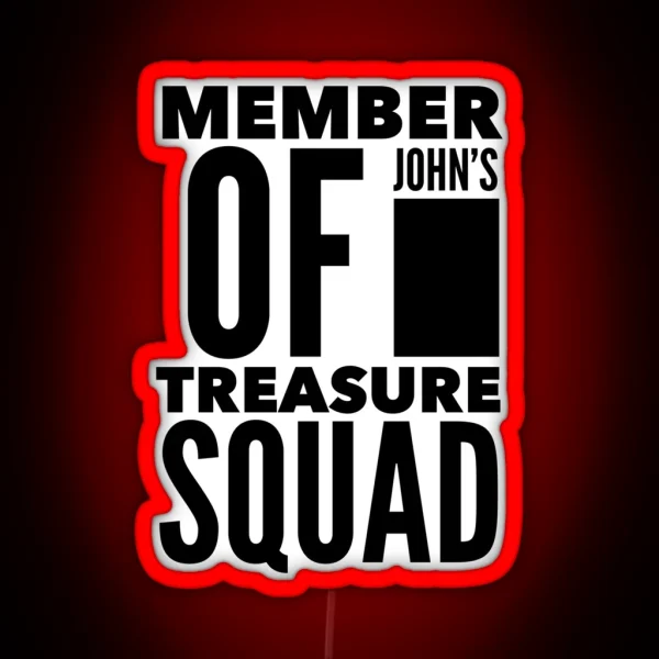 Treasure Squad Dope RGB Neon Sign